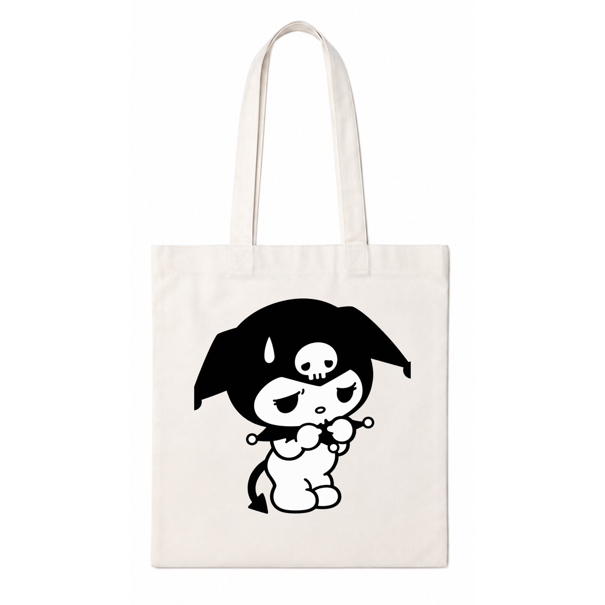 Sad Kuromi Tote Bag