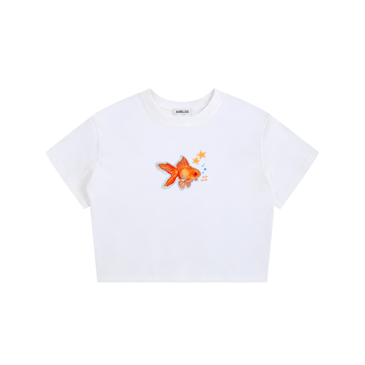 Gold Fish Baby Tee
