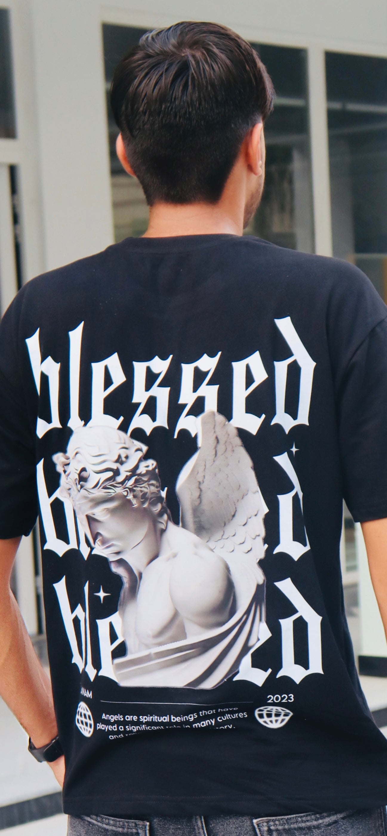 BLESSED OVERSIZED TEE