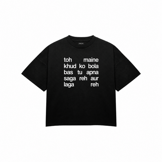 TALHA QUOTE Premium Oversized Tee