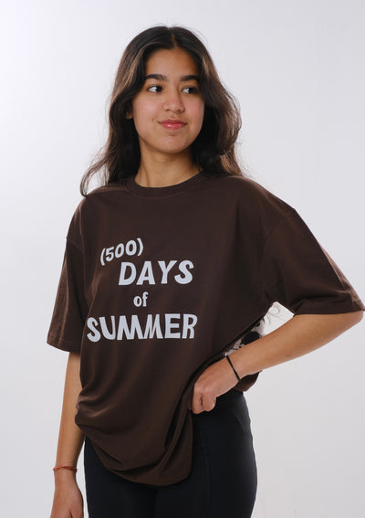 500 DAYS OF SUMMER OVERSIZED TEE D1