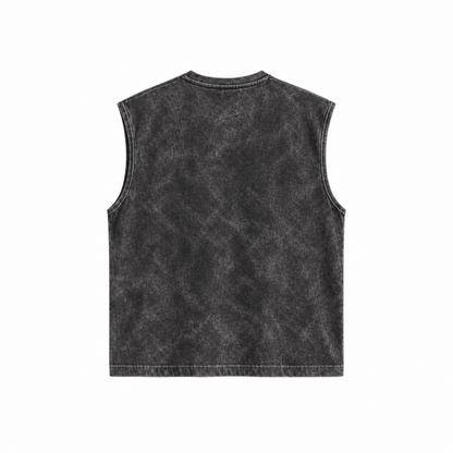KANYE ACID WASH Premium Streetwear Vest
