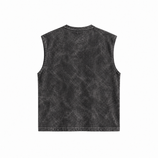 KANYE ACID WASH Premium Streetwear Vest