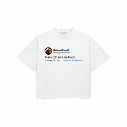 TWEET Premium Oversized Tee