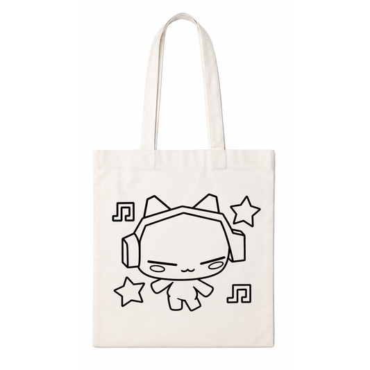 Funky Cat Tote Bag