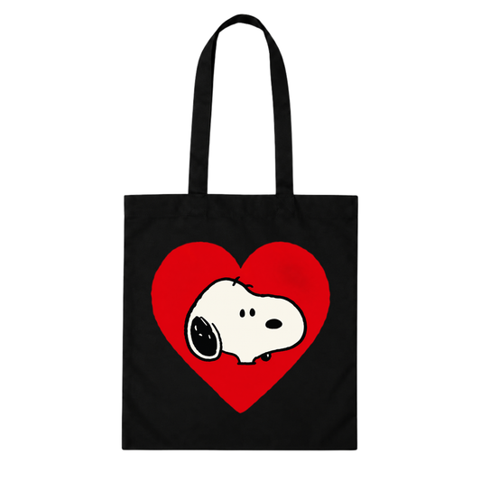 Snoopy Heart Tote Bag