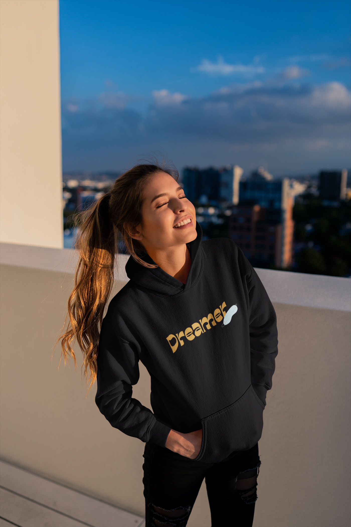 DREAMER UNISEX HEAVY HOODIE/SWEATSHIRT