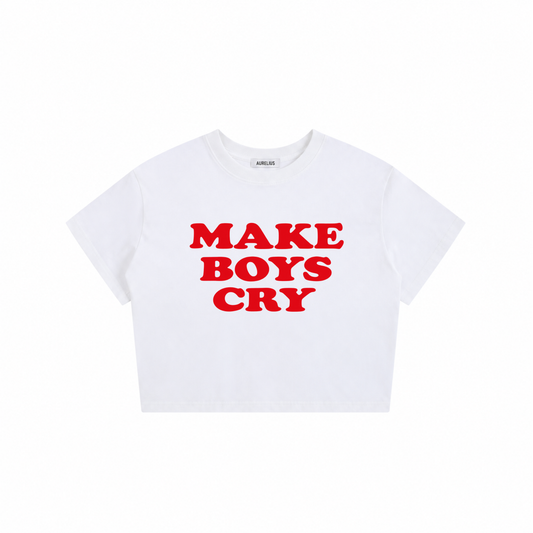 Make Boys Cry Baby Tee