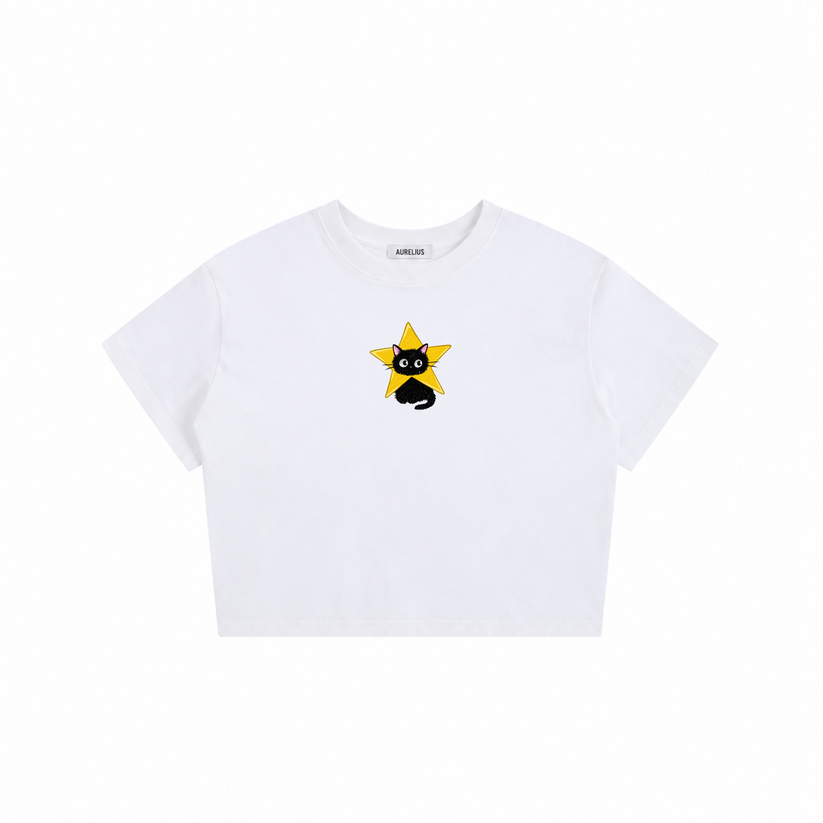 Starry Cat Baby Tee