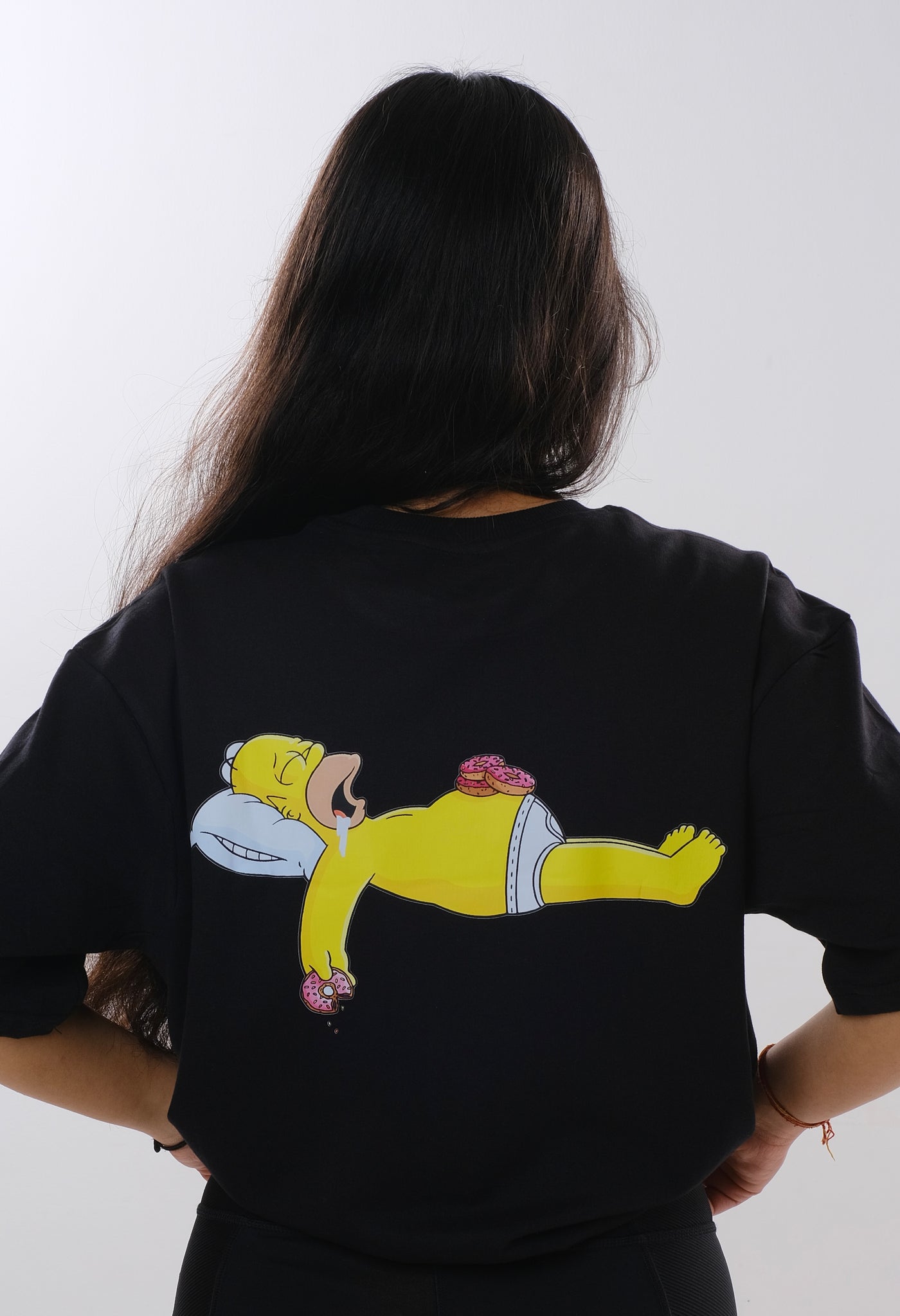 LAZY SIMPSON OVERSIZED TEE D1