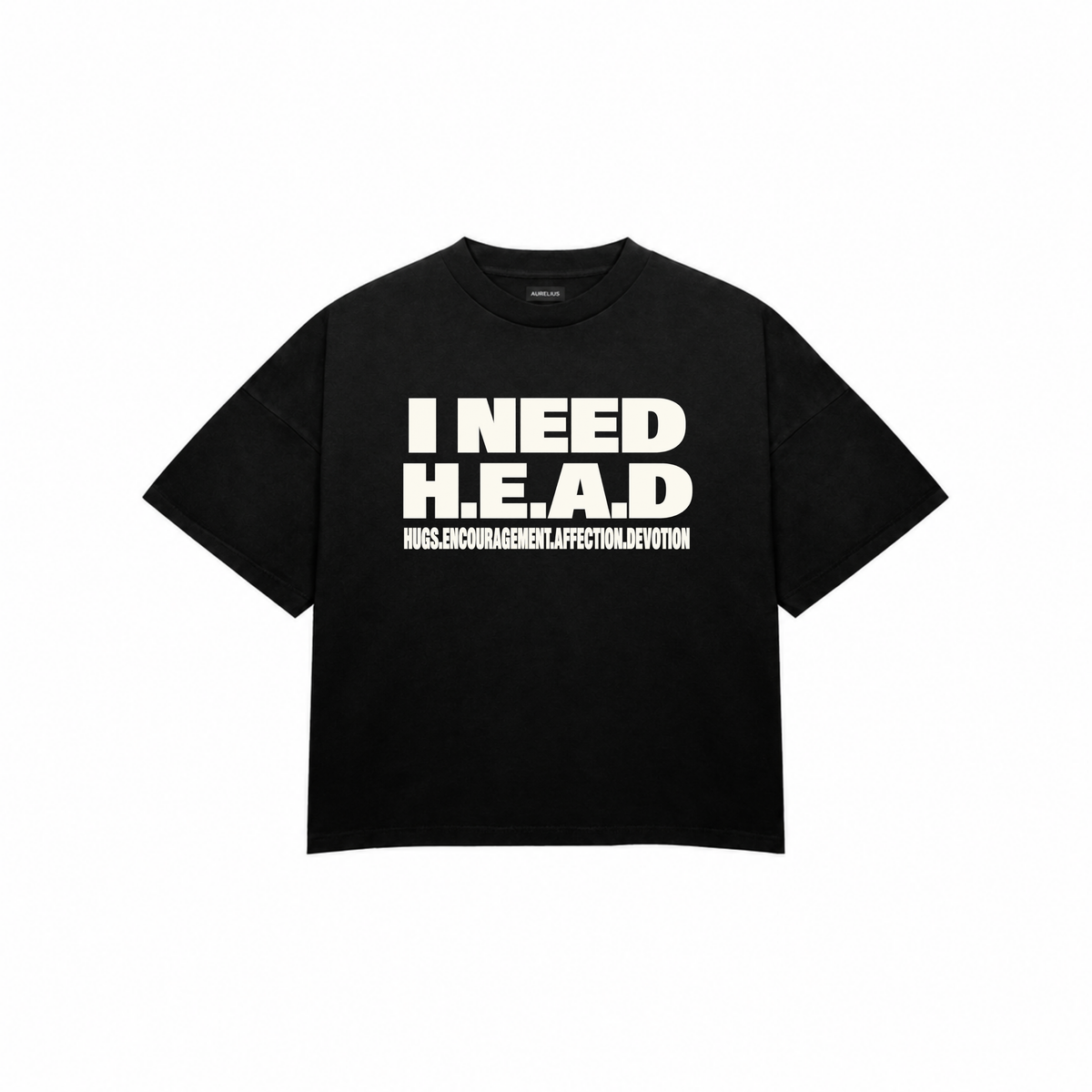 I NEED HEAD Premium Oversized Tee