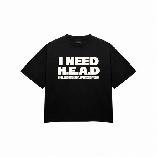 I NEED HEAD Premium Oversized Tee