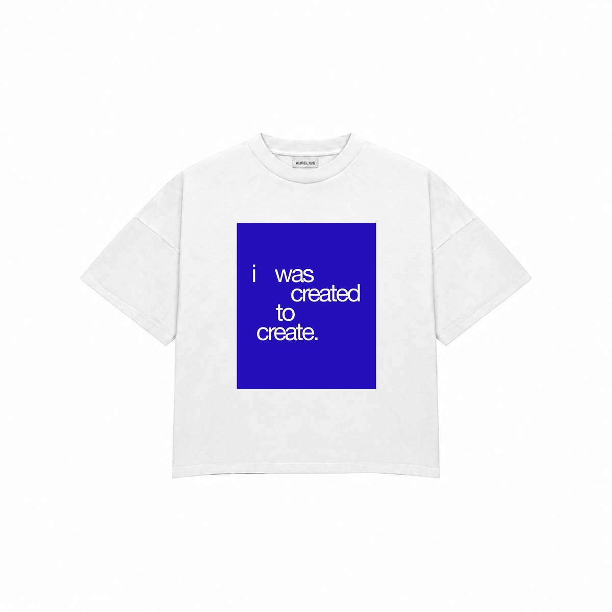 I WAS CREATED TO CREATE Premium Oversized Tee