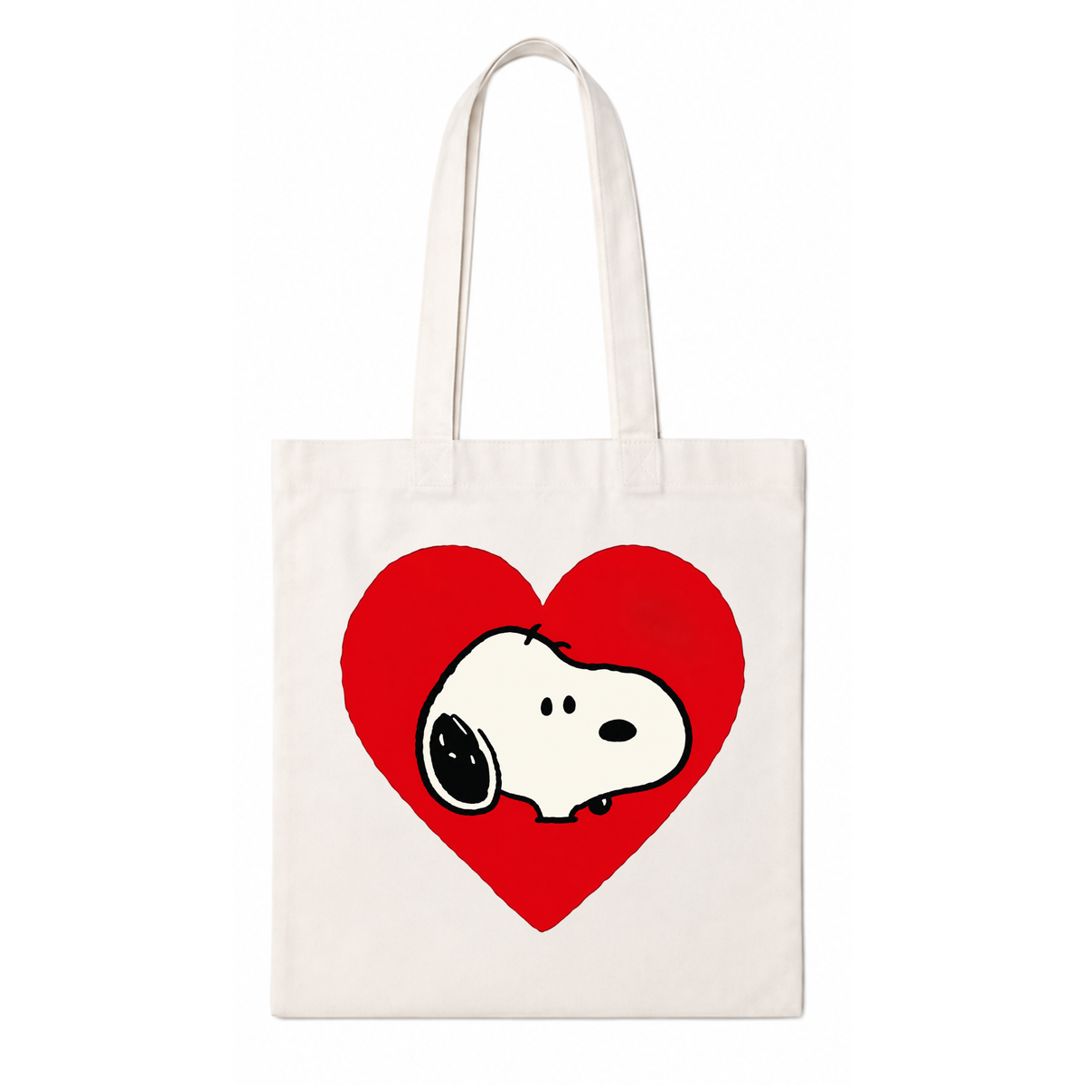 Snoopy Heart Tote Bag
