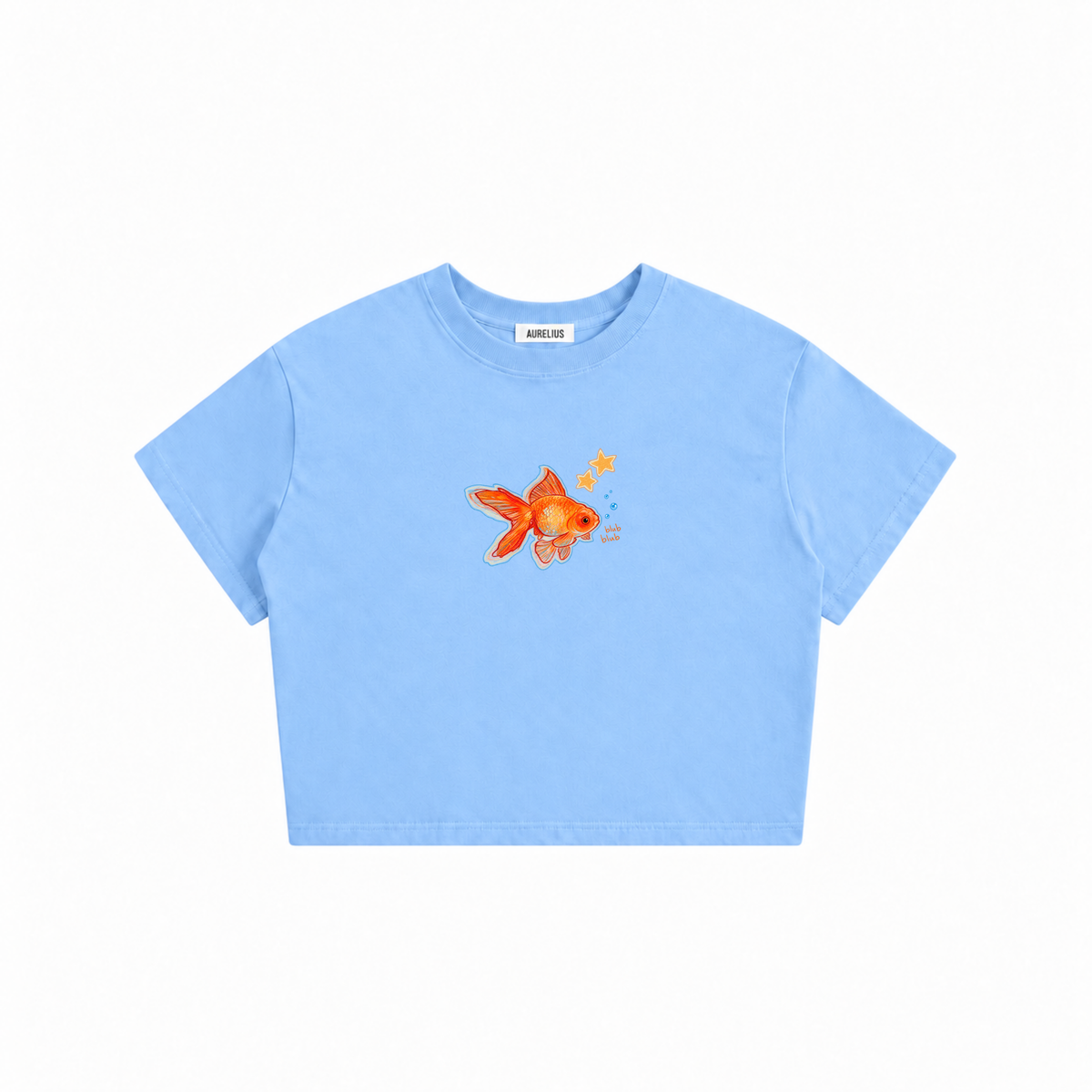 Gold Fish Baby Tee