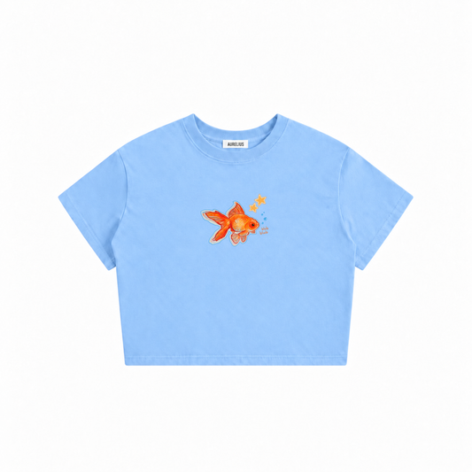 Gold Fish Baby Tee