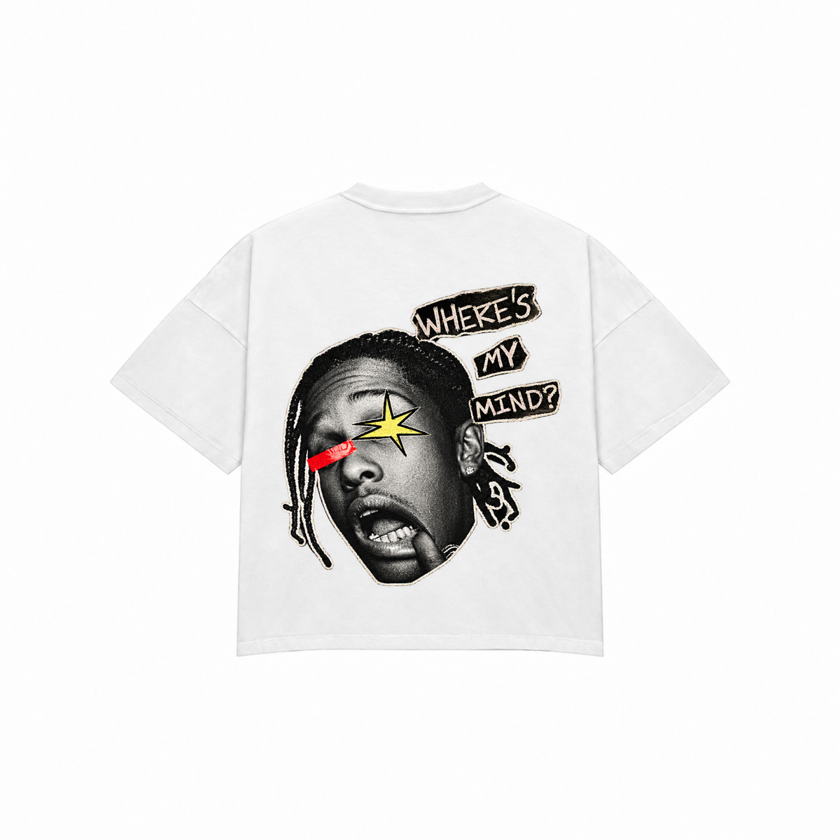 WHERE'S MY MIND Premium Oversized Tee