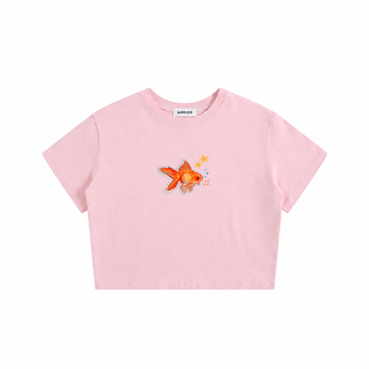 Gold Fish Baby Tee