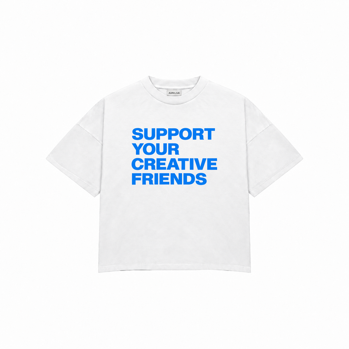 SUPPORT YOUR CREATIVE FRIENDS Premium Oversized Tee