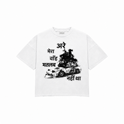 HINDI GRAPHICAL Premium Oversized Tee