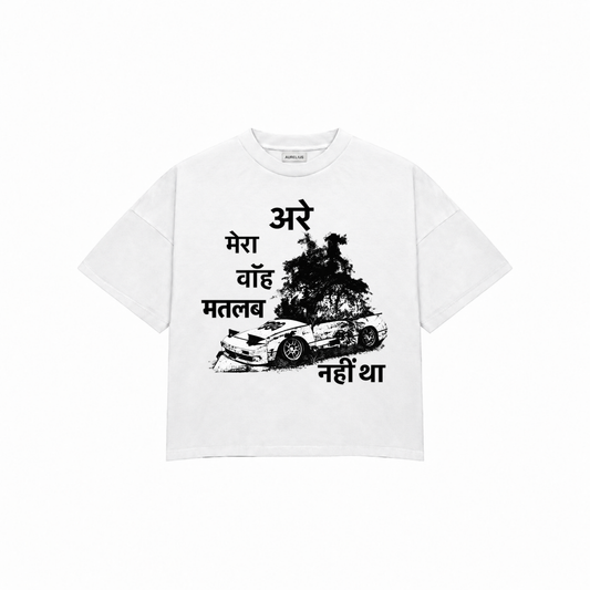 HINDI GRAPHICAL Premium Oversized Tee