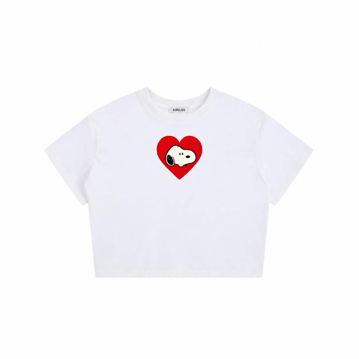 Snoopy Heart Baby Tee