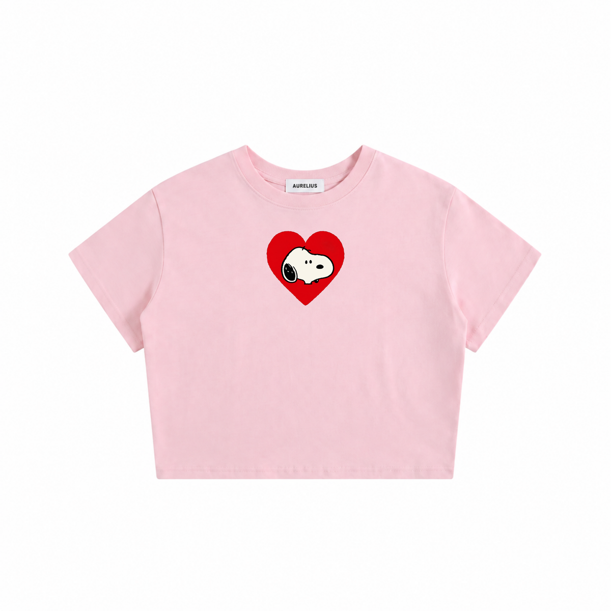 Snoopy Heart Baby Tee
