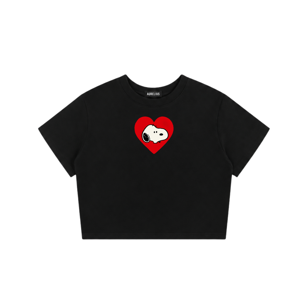 Snoopy Heart Baby Tee