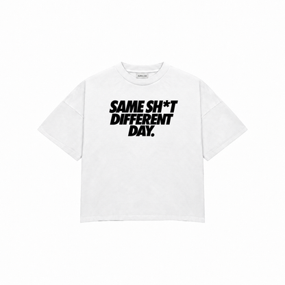 SAME SH*T DIFFERENT DAY Premium Oversized Tee