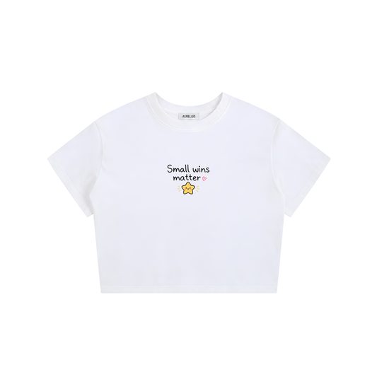 Small Wins Matter Baby Tee