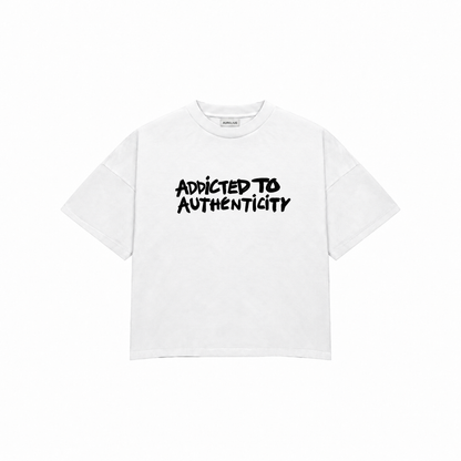 ADDICTED TO AUTHENTICITY Premium Oversized Tee