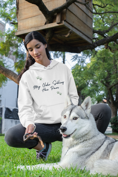 PAWS (PET PARENT) UNISEX HEAVY HOODIE/SWEATSHIRT