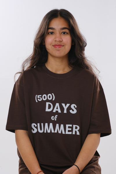 500 DAYS OF SUMMER OVERSIZED TEE D1