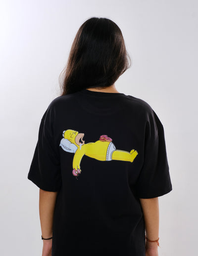 LAZY SIMPSON OVERSIZED TEE D1