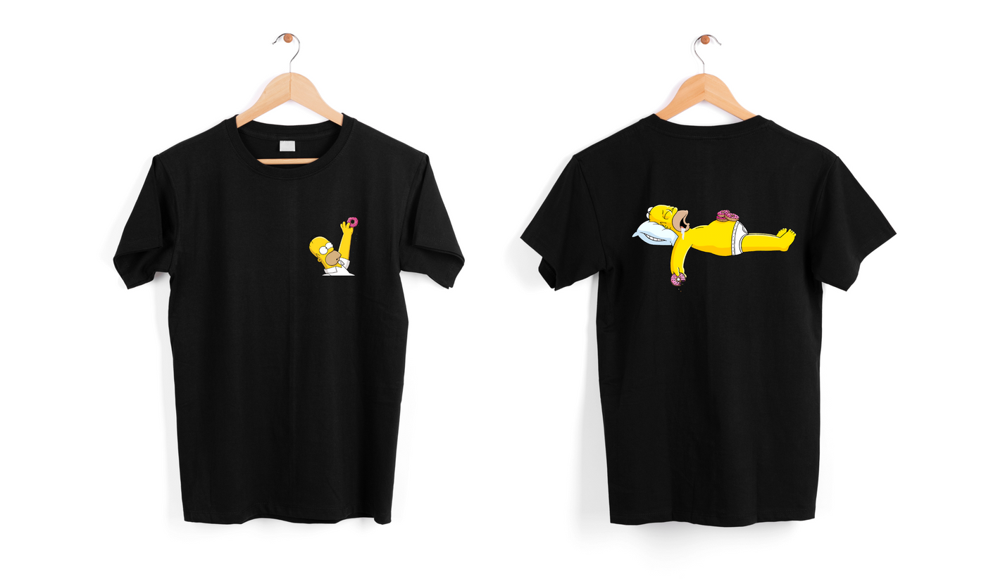 LAZY SIMPSON OVERSIZED TEE D1