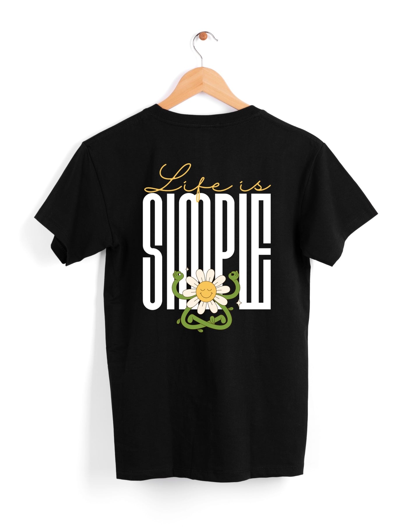 LIFE IS SIMPLE OVERSIZED TEE D1